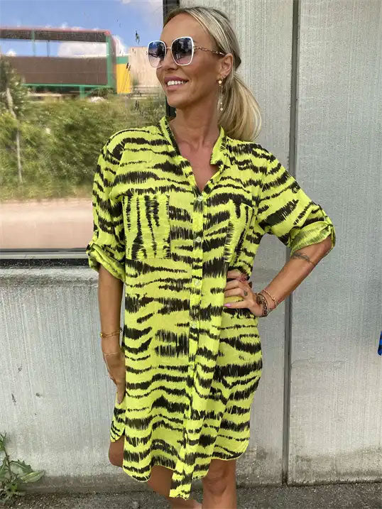 Berna - Skjorte i print